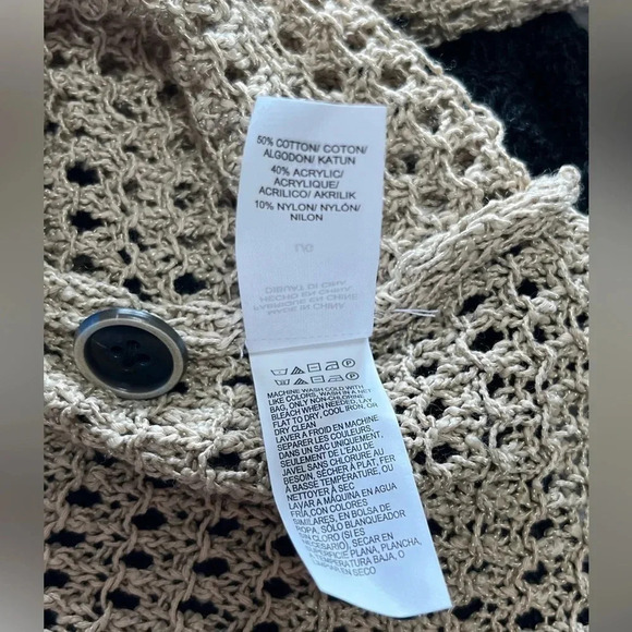 Lucky Brand | Asymmetrical Crochet Top - Picture 4 of 5